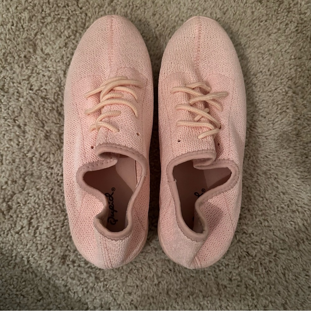 Light Pink Tennis Shoes - Size 8